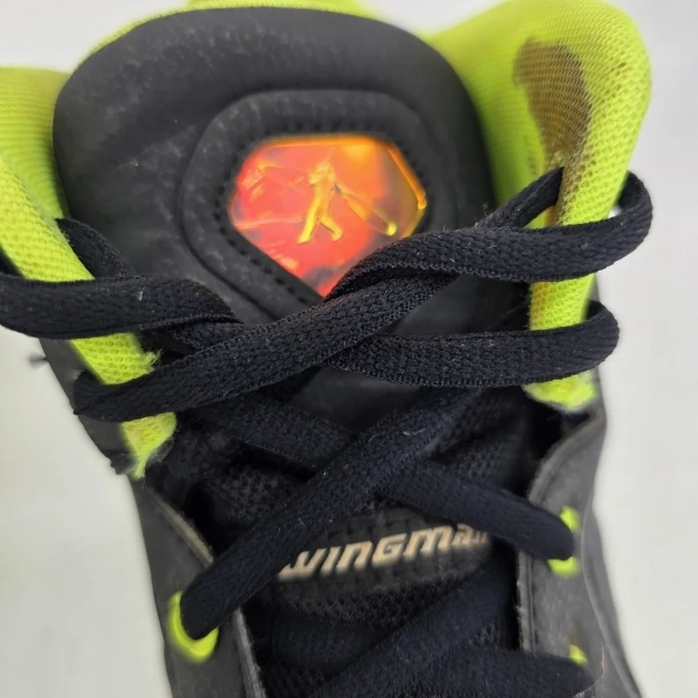 Nike Shoes Men 12 Air Diamond MVP Pro Metal Baseball Cleats Black 616258-017